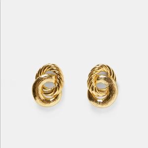 Gold Clip-On earrings